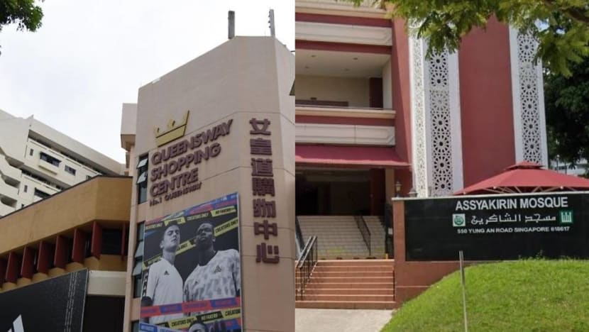 Assyakirin Mosque, Queensway Shopping Centre among new locations visited by COVID-19 cases in their infectious period