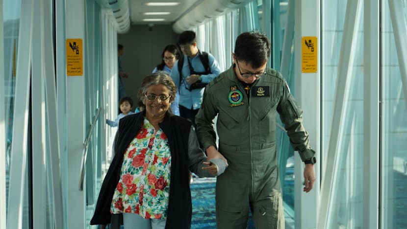 'We can't be thankful enough': First RSAF evacuation flight from Saudi Arabia arrives in Singapore