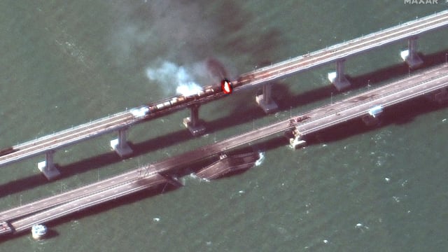 俄罗斯拘押涉及克赤大桥爆炸事件的八人