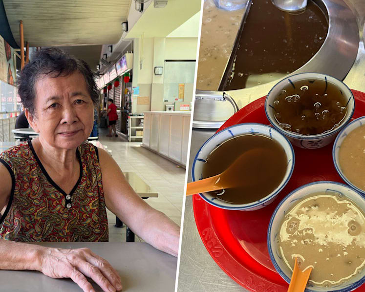 Formidable 82-year-old hawker auntie still sells $1 desserts, don’t stutter when you order