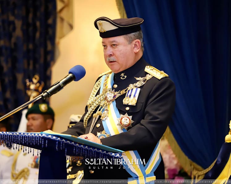 Johor sultan disappointed at politicians jostling for power when people are reeling from COVID-19