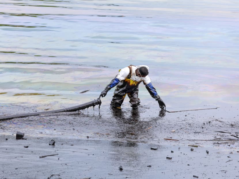 Singapore's water supply not affected by oil spill, coastal drains not linked to reservoirs: PUB