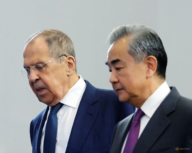 China ready to cooperate with Russia to ease Middle East tension, foreign minister says
