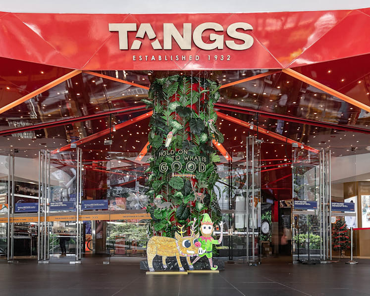 TANGS The Christmas Store: Gifting and giving back 
