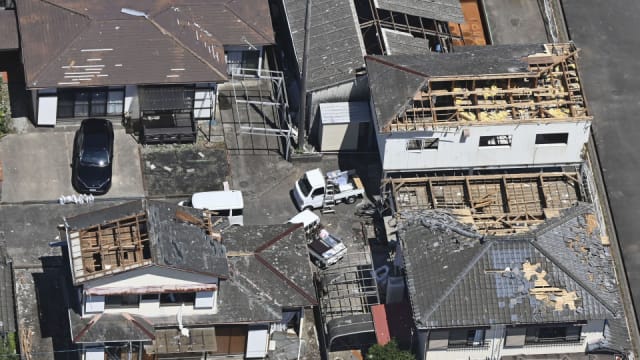 台风珊珊减弱为热带低气压 已致日本7死逾100伤