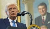 Trump says won't fire Fed chief, signals China tariffs will come down