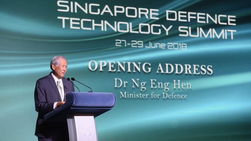 Public and private sector partnerships in defence technology throw up ‘tough questions and moral dilemmas’: Ng Eng Hen