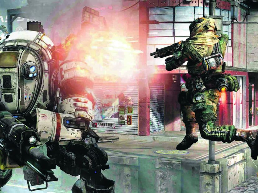 Be a mecha warrior in Titanfall