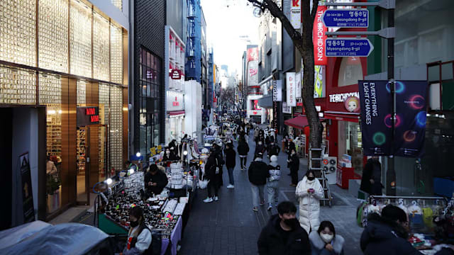 韩国去年第四季经济意外萎缩 创三年来最大跌幅