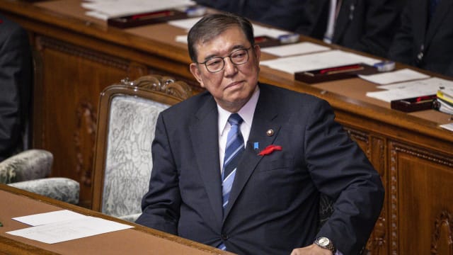 民调：石破茂内阁支持率选后暴跌至32.1%