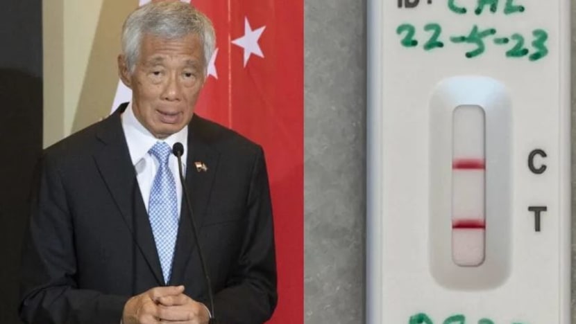 PM Lee positif COVID-19 PM Lee positif COVID-19