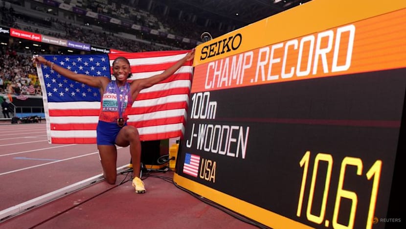 Flo-Jo's record in sight, says world champion Jefferson-Wooden