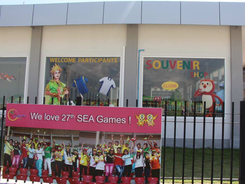 Naypyitaw’s games venues sport identical looks