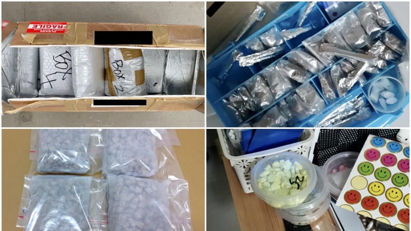 6 arrested, drugs worth about S$200,000 seized in CNB raids 6 arrested, drugs worth about S$200,000 seized in CNB raids