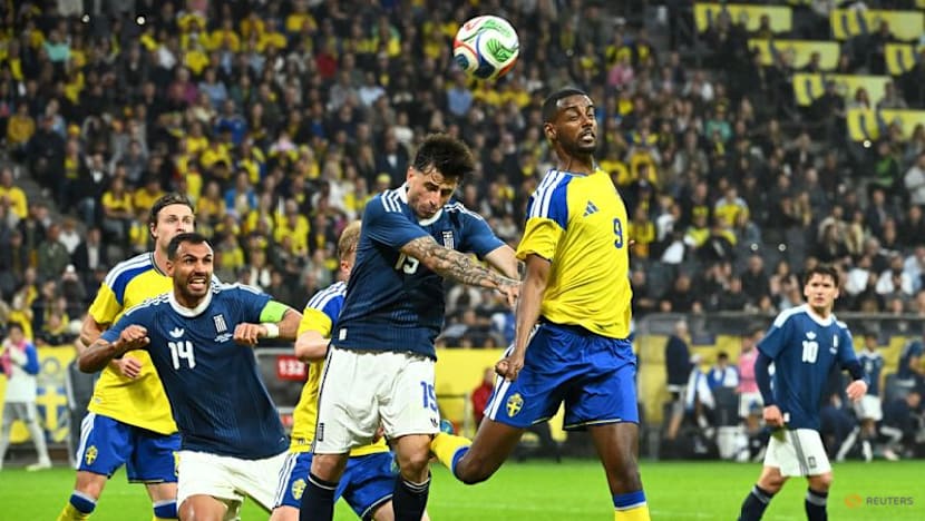 Greece spoil Sweden's pre-World Cup party with 2-2 friendly draw