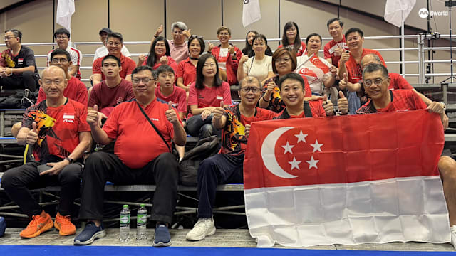 输人数不输声势！家长团飞曼谷 自组啦啦队为健儿打气