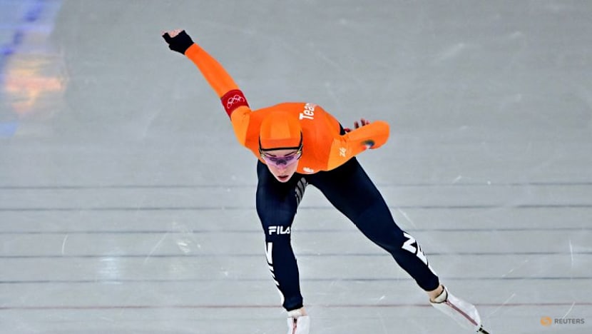 Speed skating-Rijpma-de Jong says pressure paid off with gold at fourth Games attempt