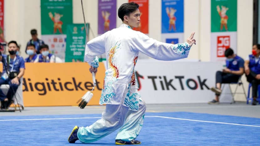 Chan Jun Kai wins Singapore's first wushu gold at 31st SEA Games