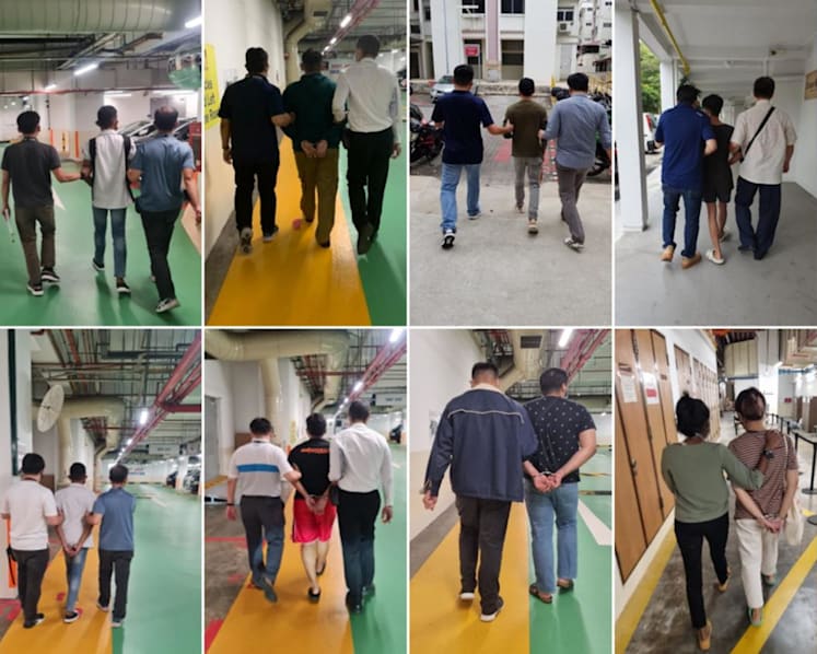8 people arrested after more than S$60,000 lost in DBS SMS phishing scams