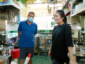 Working at my dad’s hawker stall brought us closer