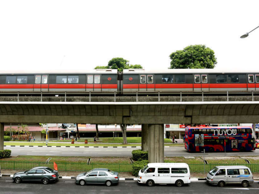 A SMRT train. TODAY file photo