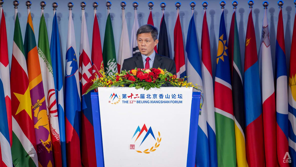 ‘Historic opportunity’ for great powers to lead, win world over amid fraying global order: Chan Chun Sing