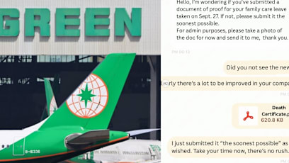 EVA Air Texts Deceased Flight Attendant During Her Funeral To Question Sick Leave