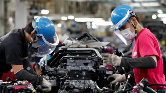 日本上月工业产值连续3个月下滑