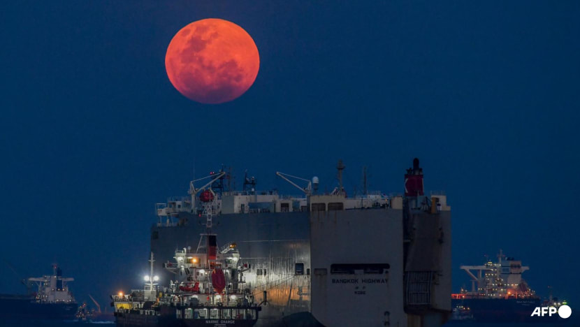 In pictures: Worm Moon illuminates the night sky