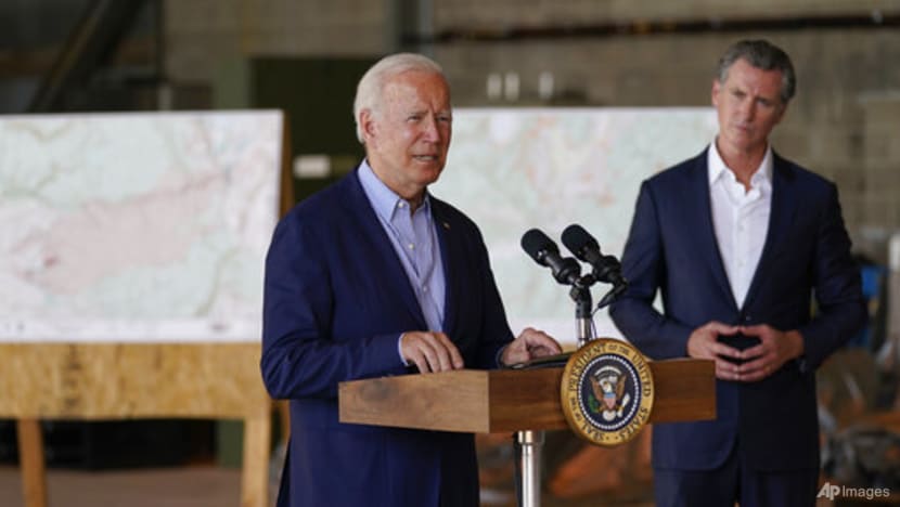 Biden makes push for California's Newsom as recall nears end