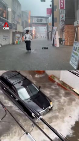 One dead, one injured as heavy rains and winds batter Tokyo