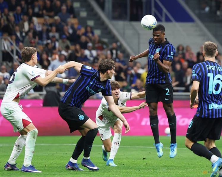 Inter edge closer to title with 3-0 win over Cagliari