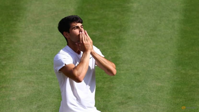 Dominant Alcaraz blows away Djokovic to retain Wimbledon title Dominant Alcaraz blows away Djokovic to retain Wimbledon title