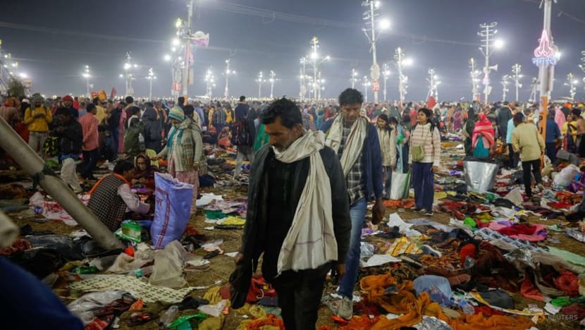Millions at India's Maha Kumbh Mela festival take 'holy dip' a day after fatal stampede