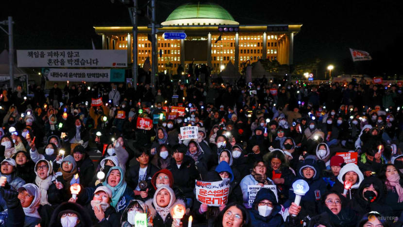 As it happened: South Korea's President Yoon survives impeachment motion over martial law fiasco