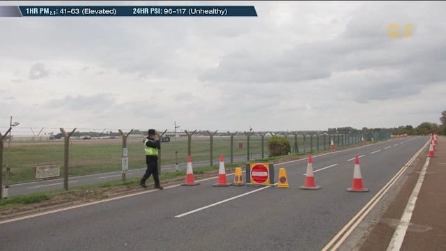 英警方：空军基地疑似恐袭案未发现爆炸装置 卢比奥指涉外国势力