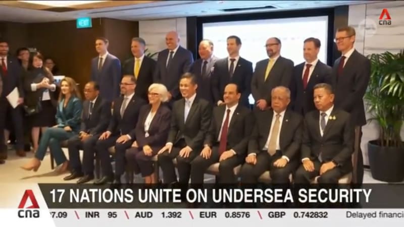 Nations pledge to strengthen critical underwater infrastructure security at Shangri-La Dialogue