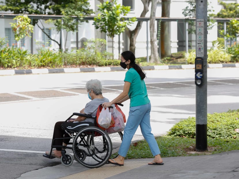 Fast (Foreign Domestic Worker Association for Social Support and Training) says more can be done to alleviate the caregiving burdens that fall on the shoulders of domestic helpers. Fast (Foreign Domestic Worker Association for Social Support and Training) says more can be done to alleviate the caregiving burdens that fall on the shoulders of domestic helpers.