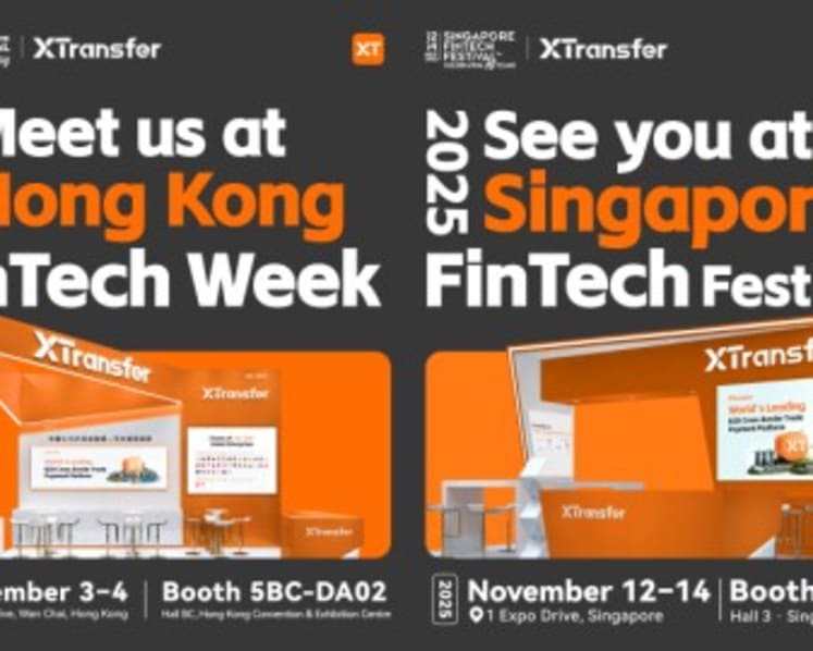 XTransfer Returns to Hong Kong FinTech Week and Singapore FinTech Festival 2025