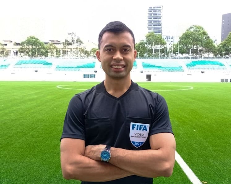 Two decades after joining a refereeing course at 16, this Singaporean will officiate at the World Cup