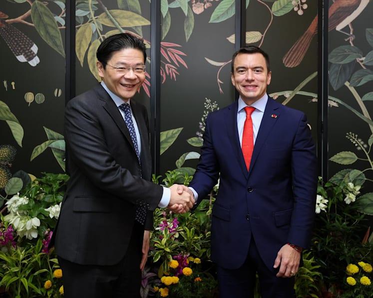 Singapore and Ecuador seek deeper cooperation in areas including trade, food security