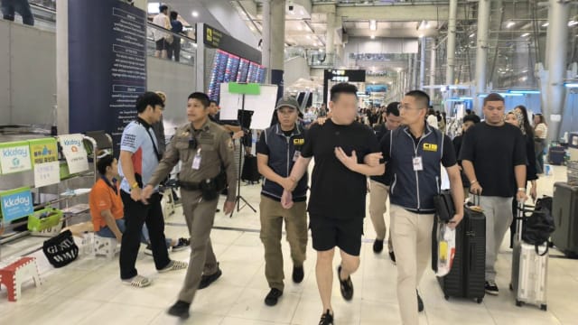 涉人口贩卖及洗钱案 新加坡男子曼谷机场落网