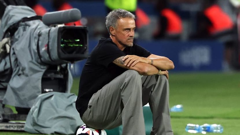 Coach Luis Enrique unconcerned by PSG's poor start to the season