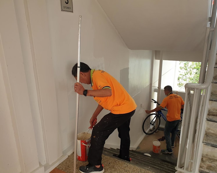 'Bloodstained corridor, pool of blood at stairwell': Neighbours greeted by gruesome crime scene after Yishun murder