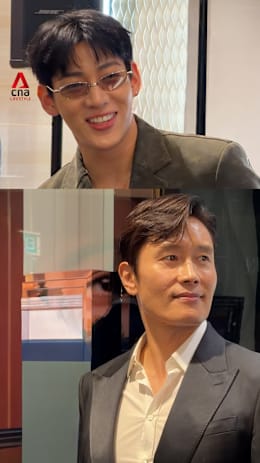 Lee Byung-hun, GOT7's BamBam at Jacob & Co's store opening in Singapore