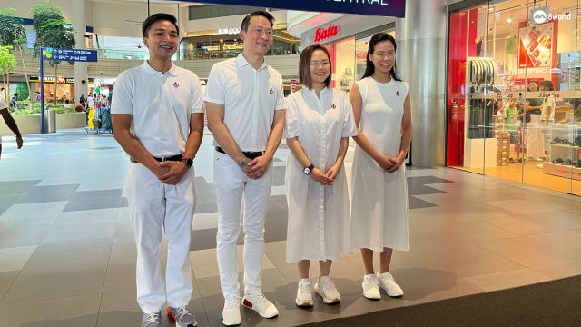 走访选区 人民行动党盛港新面孔：居民热情