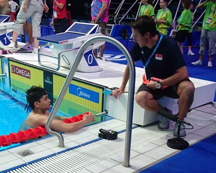 Departing South African proudly savoured Majulah Singapura in Rio