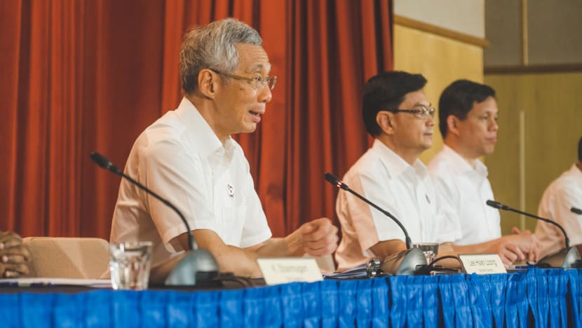 PM Lee says whether he can step down by 70 depends on the path of Covid-19