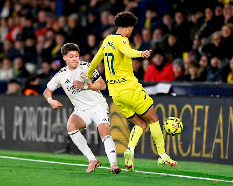 Mbappe double powers Real Madrid past Villarreal to top of LaLiga