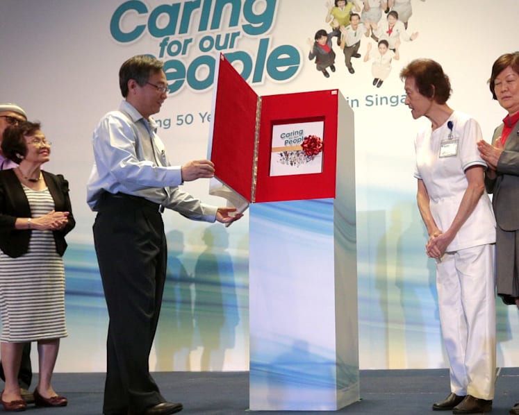 Commemorative book marks 50 years of healthcare in Singapore